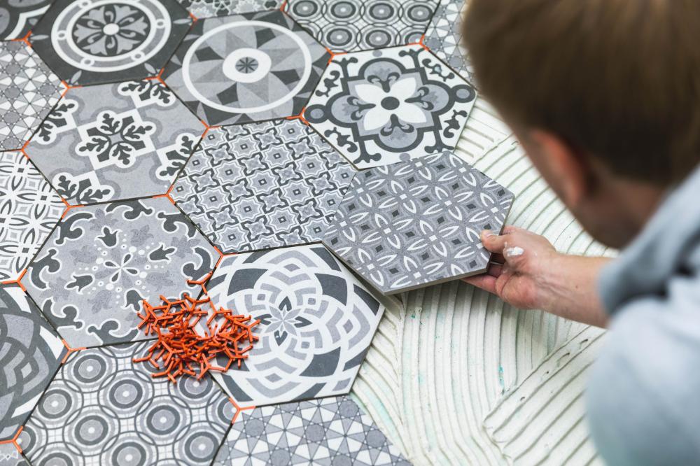 Pose de carrelage à Biriatou